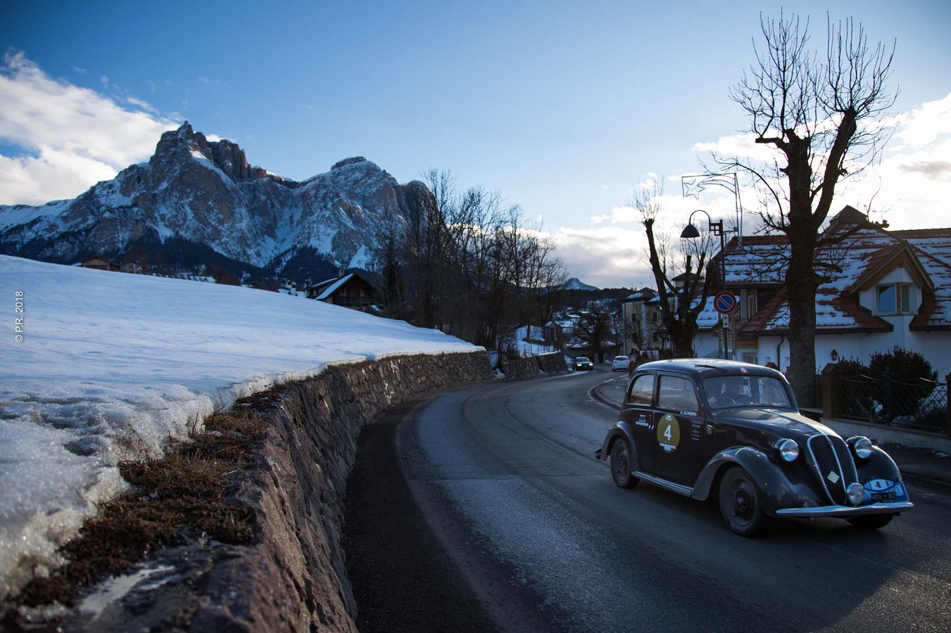 La Fiat 508 S del 1933 di Riboldi-Sabbadini conquista la Winter Marathon 2018