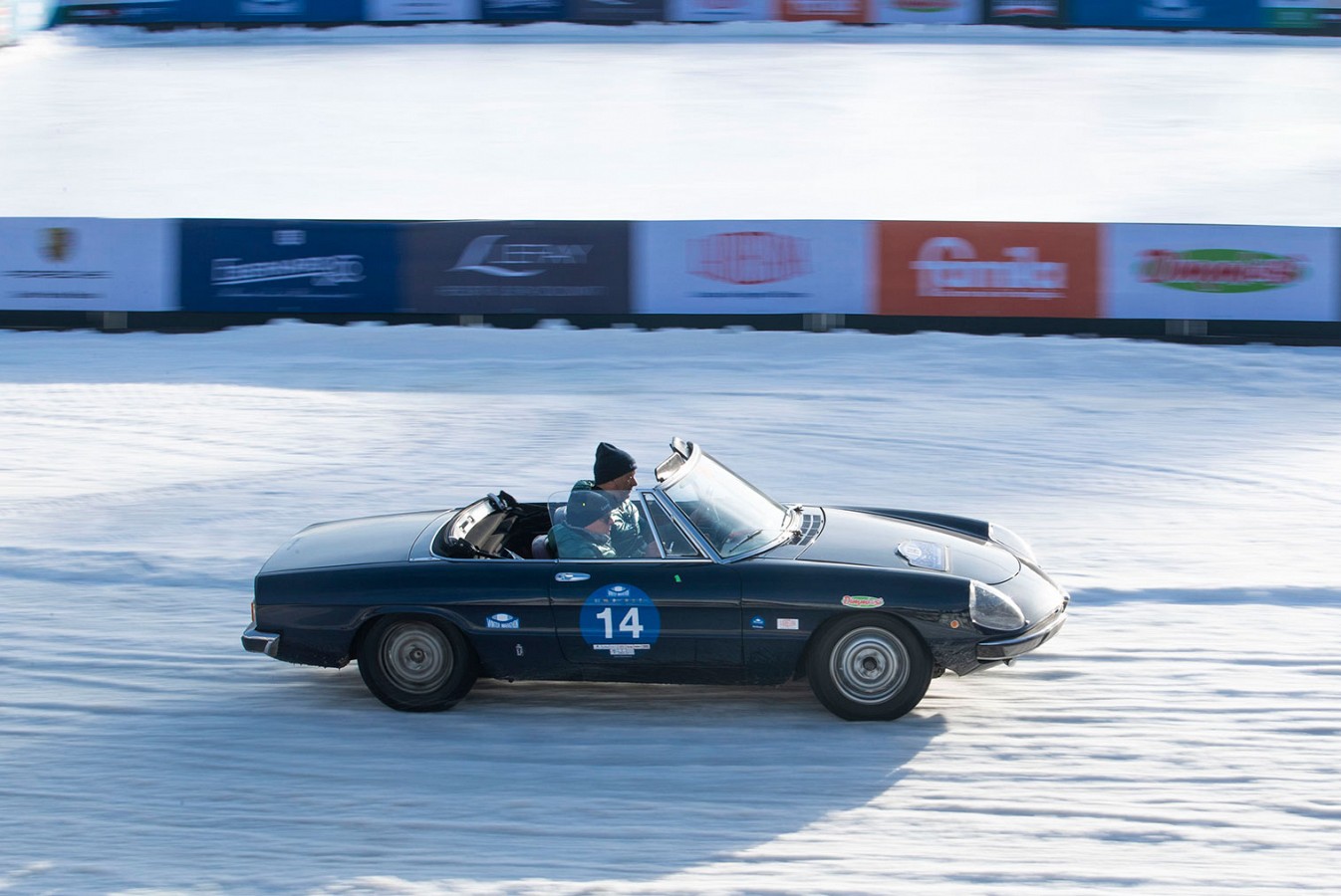 Bellini-Tiberti si aggiudicano il Trofeo Eberhard sul lago ghiacciato