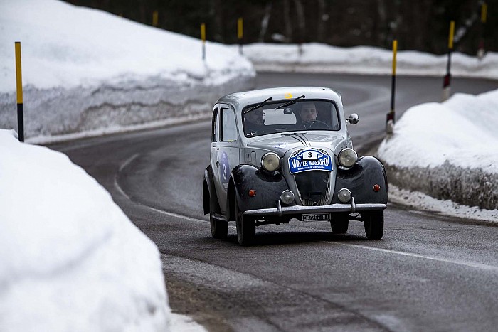 Bellini e Tiberti su Fiat 508 C del 1937 vincono la Winter Marathon 2021!
