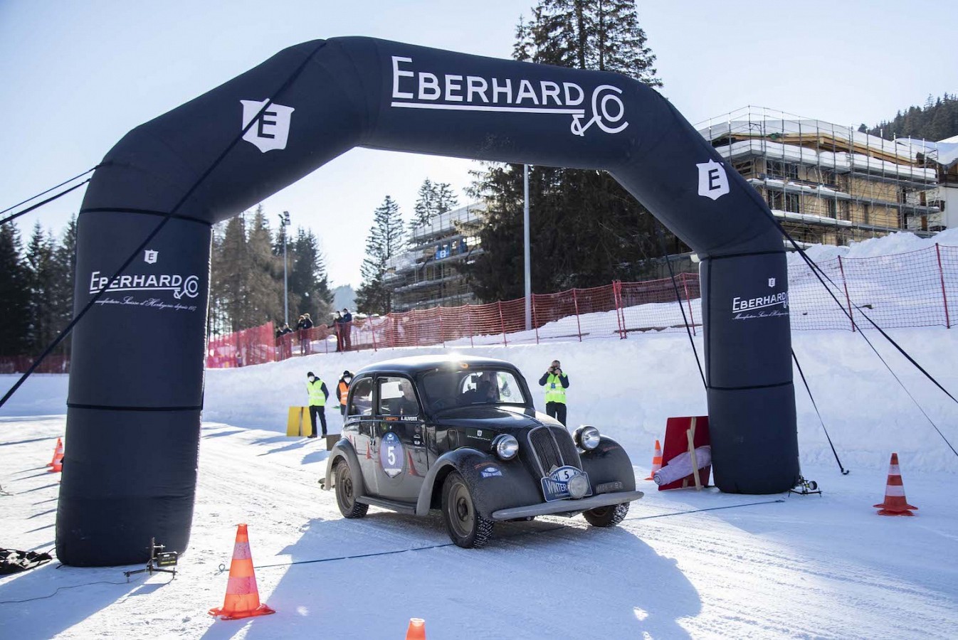 Il Trofeo Eberhard sul lago ghiacciato a Bisi-Cantarini