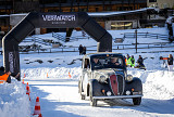 Barcella-Ghidotti on a 1938 Fiat 508 C win the Veriwatch Trophy on the frozen lake