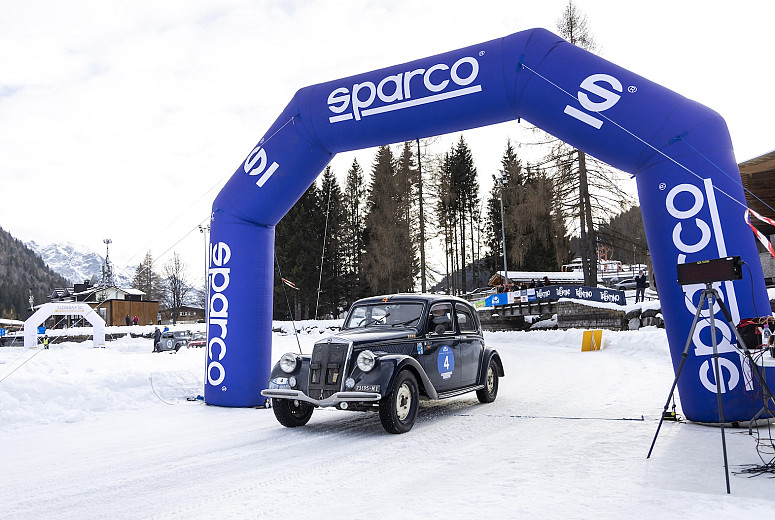 Turelli-Turelli vincono il Trofeo Sparco sul lago ghiacciato