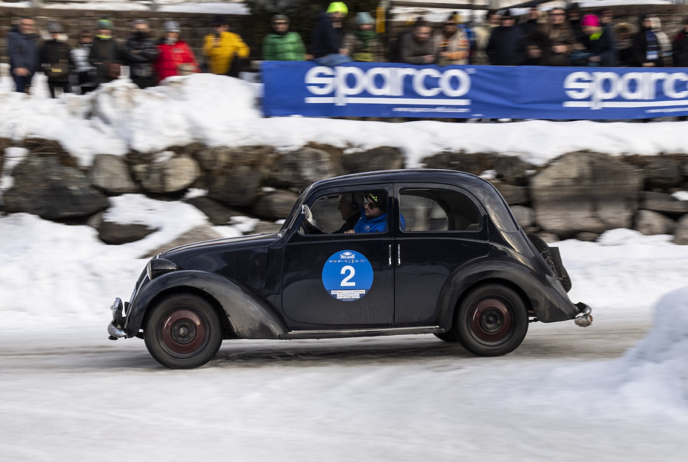 Turelli-Turelli vincono il Trofeo Sparco sul lago ghiacciato