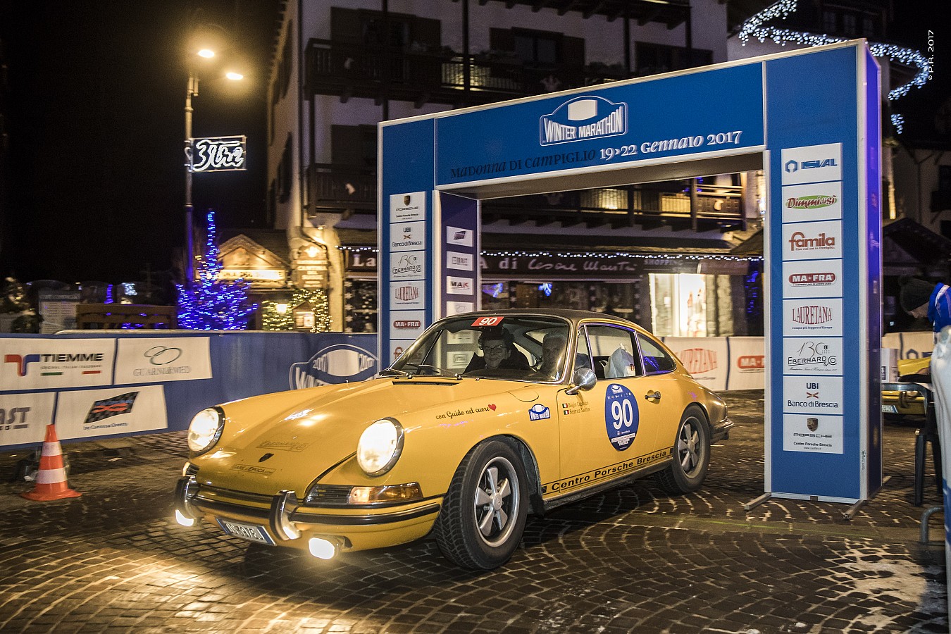 Winter Marathon e Centro Porsche Brescia di nuovo insieme sulle Dolomiti