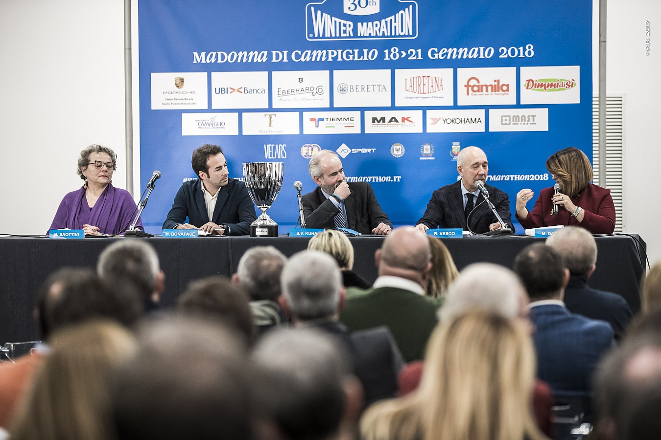 Presentata al Centro Porsche Brescia Saottini la 30ª edizione della Winter Marathon